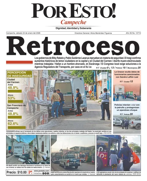 Portada de Por Esto (campeche)