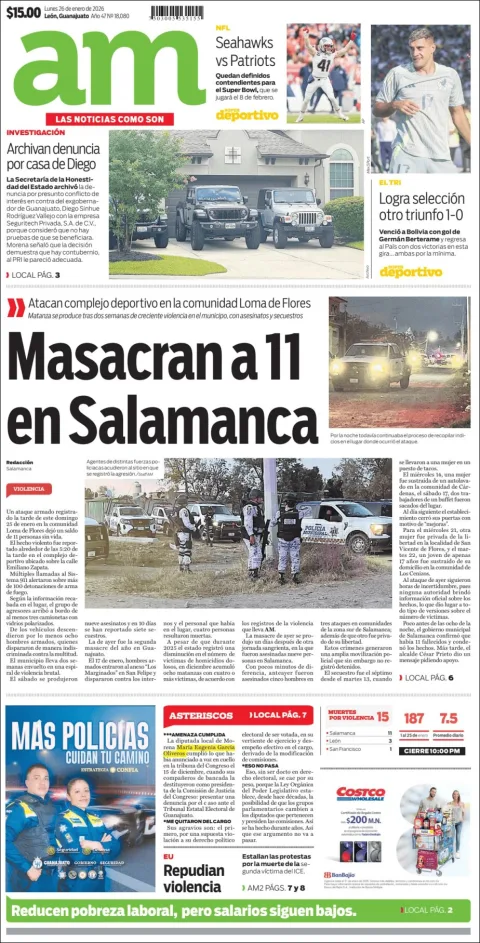 Portada de Am Corredor Industrial del lunes, 26 de enero de 2026
