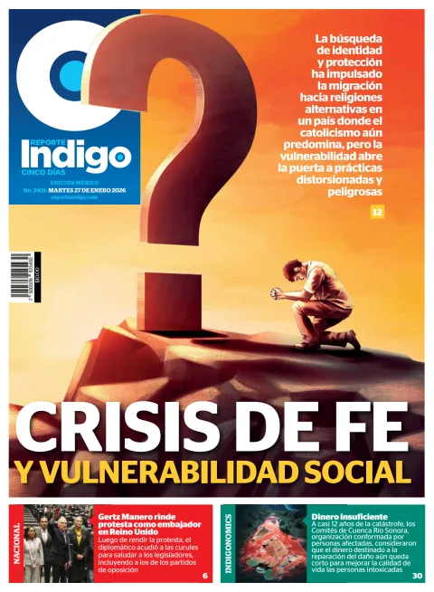 Portada de Reporte Indigo Nacional del martes, 27 de enero de 2026