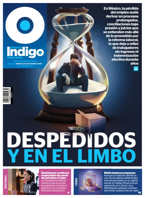 Portada de Reporte Indigo Guadalajara del miércoles, 28 de enero de 2026