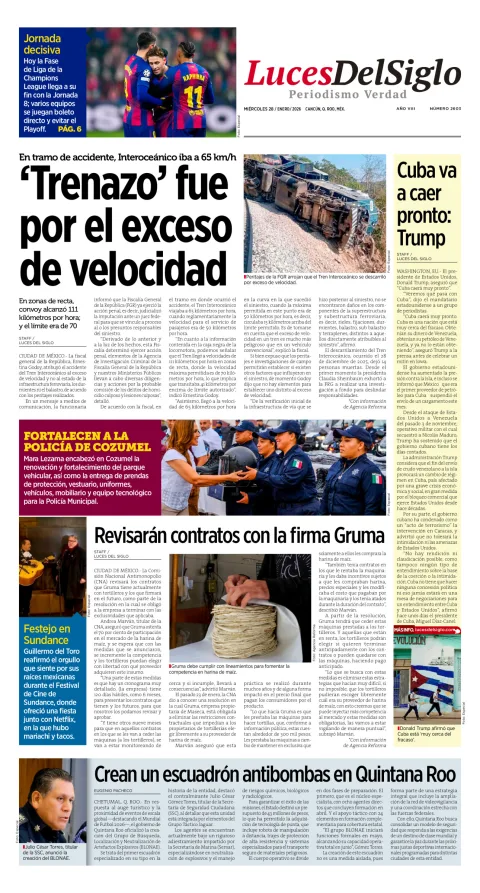 Portada de Luces del Siglo