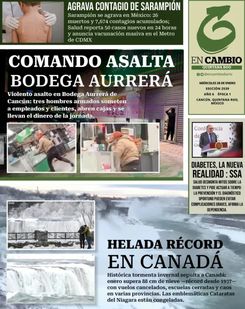 Portada de En Cambio - Quintana Roo (portada)