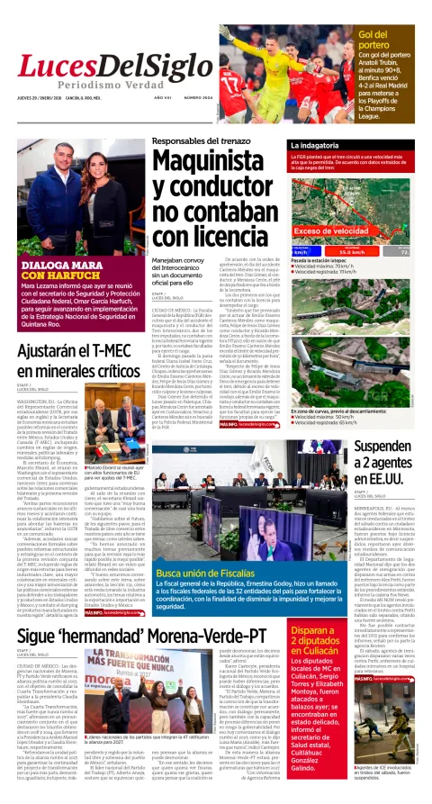 Portada de Luces del Siglo