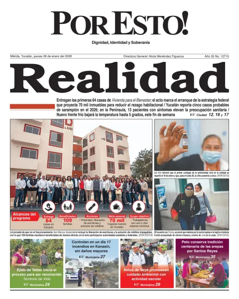 Portada de Por Esto (merida, Yucatan)
