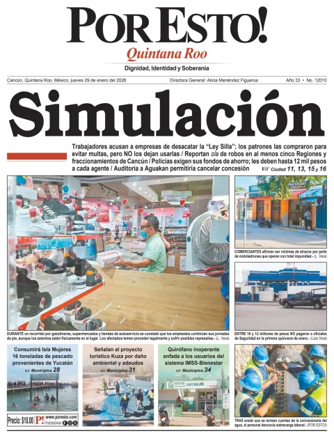 Portada de Por Esto (quintana Roo Cancun)