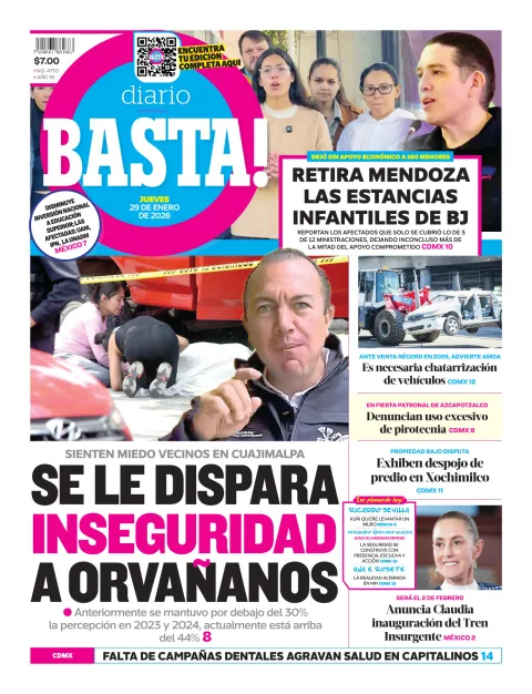 Portada de Basta! (portada)