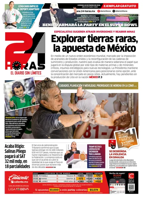Portada de 24 Horas