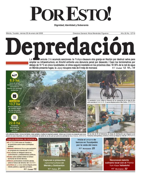 Portada de Por Esto (merida, Yucatan)