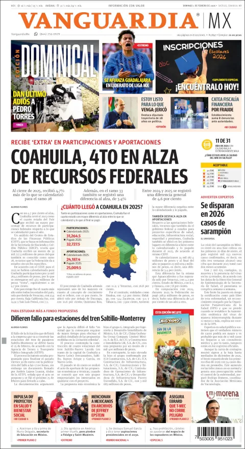 Portada de Vanguardia