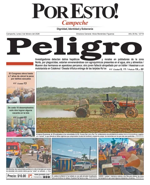 Portada de Por Esto (campeche)