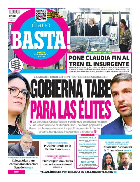 Portada de Basta! (portada)