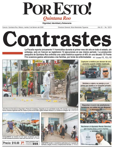 Portada de Por Esto (quintana Roo Cancun)