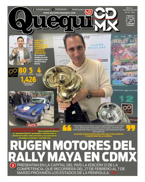 Portada de Quequi CDMX del miércoles, 4 de febrero de 2026