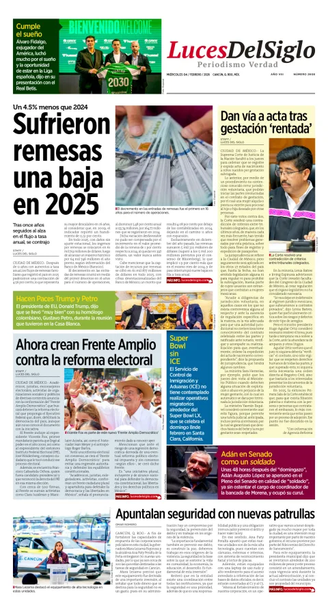 Portada de Luces del Siglo
