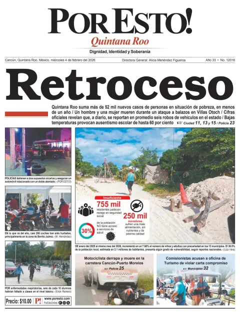 Portada de Por Esto (quintana Roo Cancun)