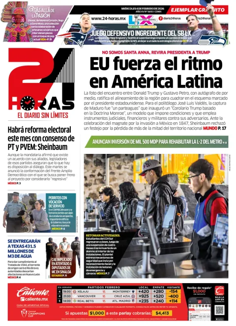 Portada de 24 Horas