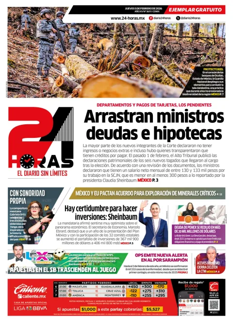 Portada de 24 Horas