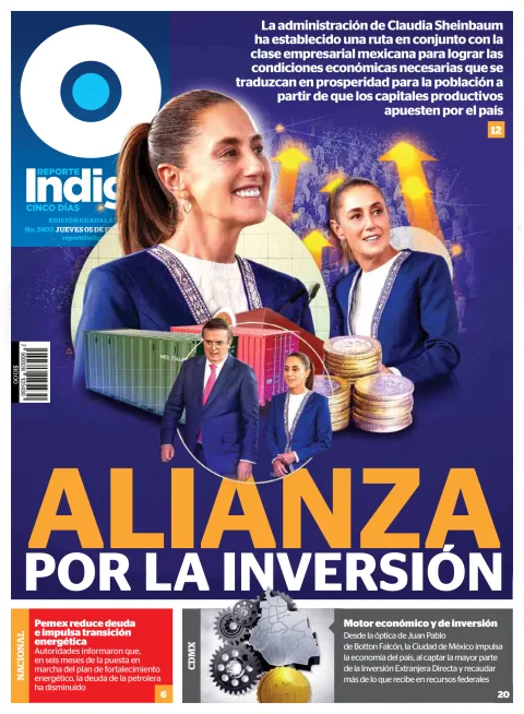 Portada de Reporte Indigo Guadalajara del jueves, 5 de febrero de 2026