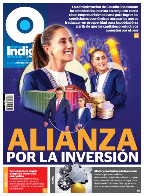 Portada de Reporte Indigo Nacional del jueves, 5 de febrero de 2026