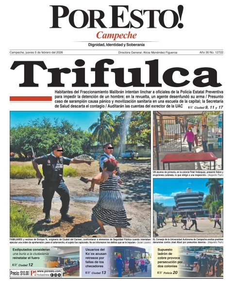 Portada de Por Esto (campeche)