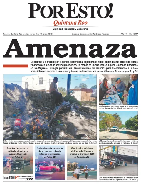 Portada de Por Esto (quintana Roo Cancun)
