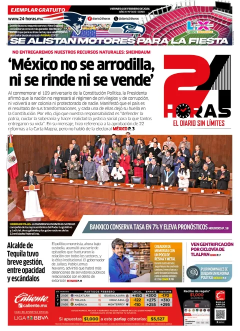 Portada de 24 Horas