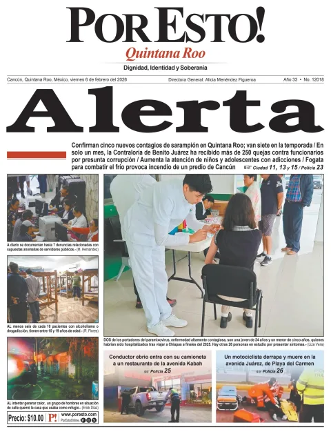 Portada de Por Esto (quintana Roo Cancun)