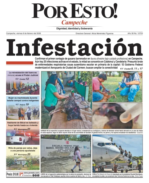 Portada de Por Esto (campeche)