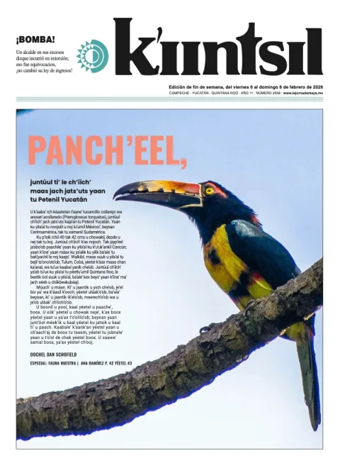Portada de La Jornada - Kiintsil del viernes, 6 de febrero de 2026