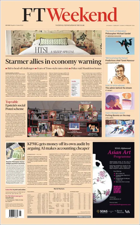 Portada de Financial Times
