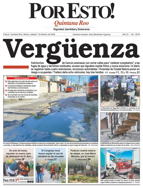 Portada de Por Esto (quintana Roo Cancun)