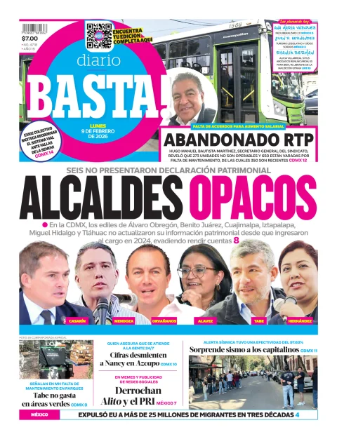 Portada de Basta! (portada)