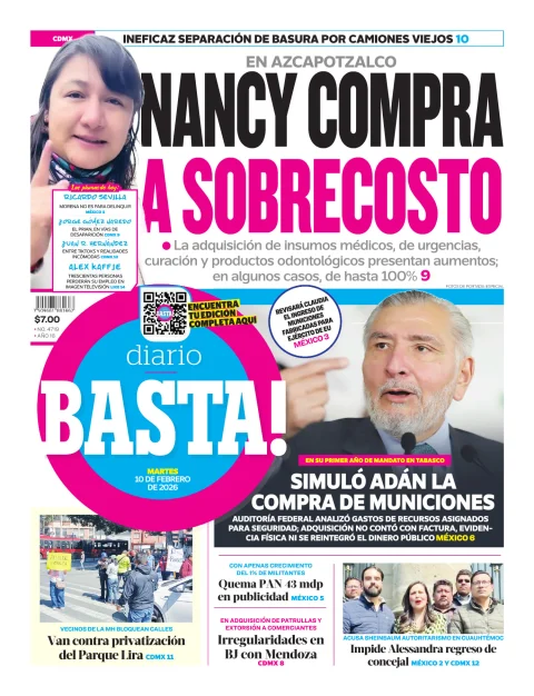 Portada de Basta! (portada)