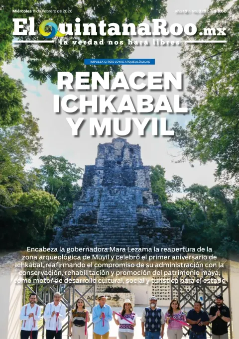 Portada de El Quintana Roo (portada) del 2026-02-11