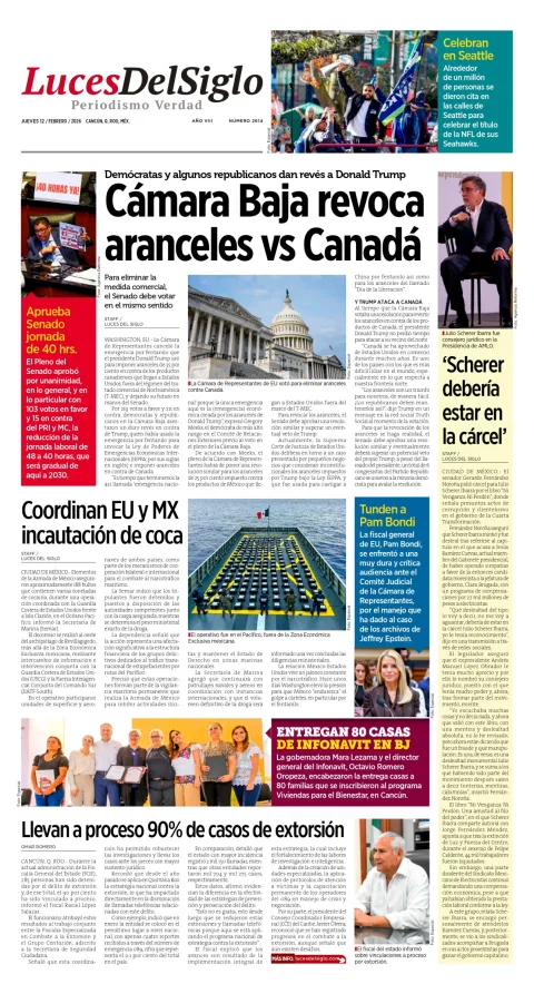 Portada de Luces del Siglo