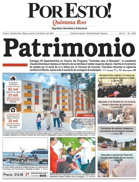 Portada de Por Esto (quintana Roo Cancun)