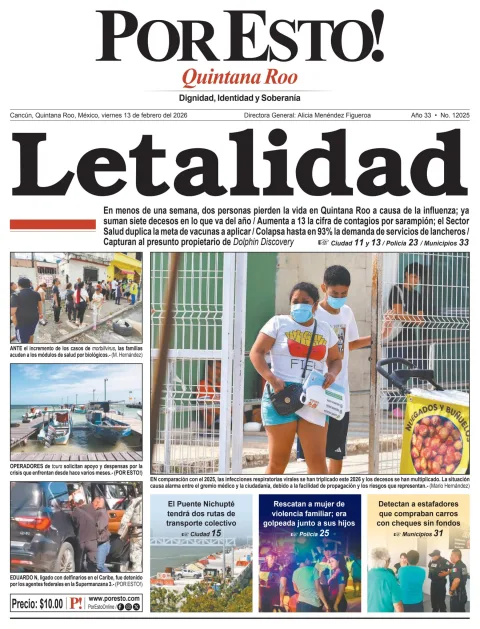 Portada de Por Esto (quintana Roo Cancun)