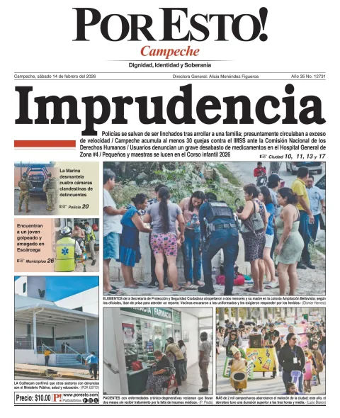 Portada de Por Esto (campeche)