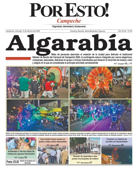 Portada de Por Esto (campeche)