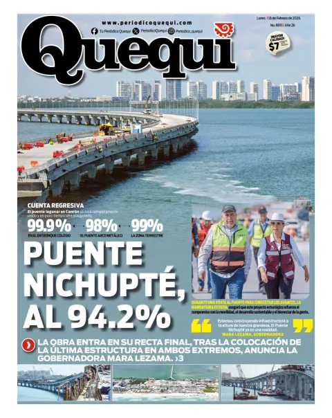 Portada de Quequi del lunes, 16 de febrero de 2026