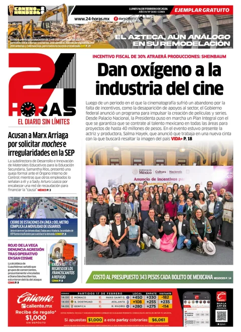 Portada de 24 Horas