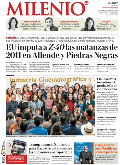 Portada de Milenio