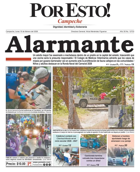 Portada de Por Esto (campeche)