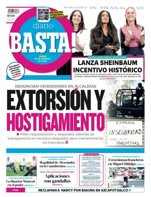Portada de Basta! (portada)