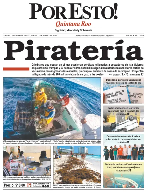 Portada de Por Esto (quintana Roo Cancun)