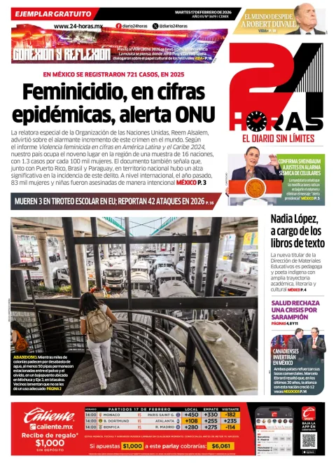 Portada de 24 Horas