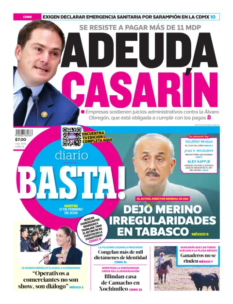 Portada de Basta! (portada)