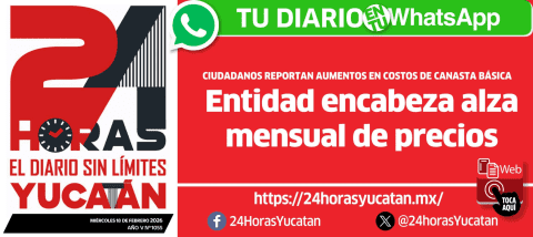 Portada de 24 Horas Yucatan