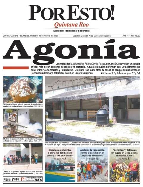 Portada de Por Esto (quintana Roo Cancun)