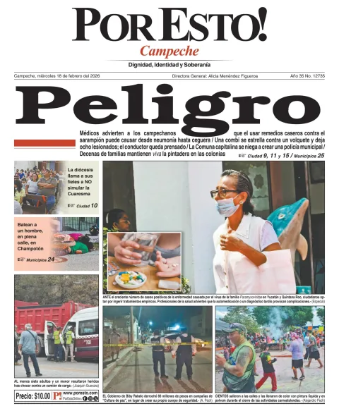 Portada de Por Esto (campeche)
